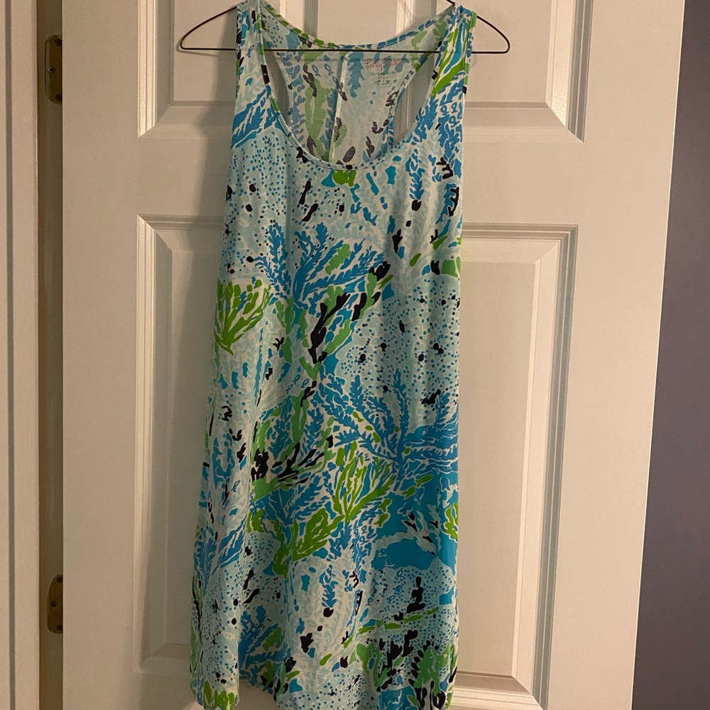 Lilly Pulitzer racerback summer dress